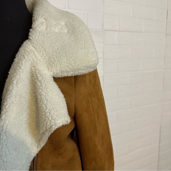 THE FIFTH LABEL Camel JACKET w ivory NWT XS - Picture 4 of 8